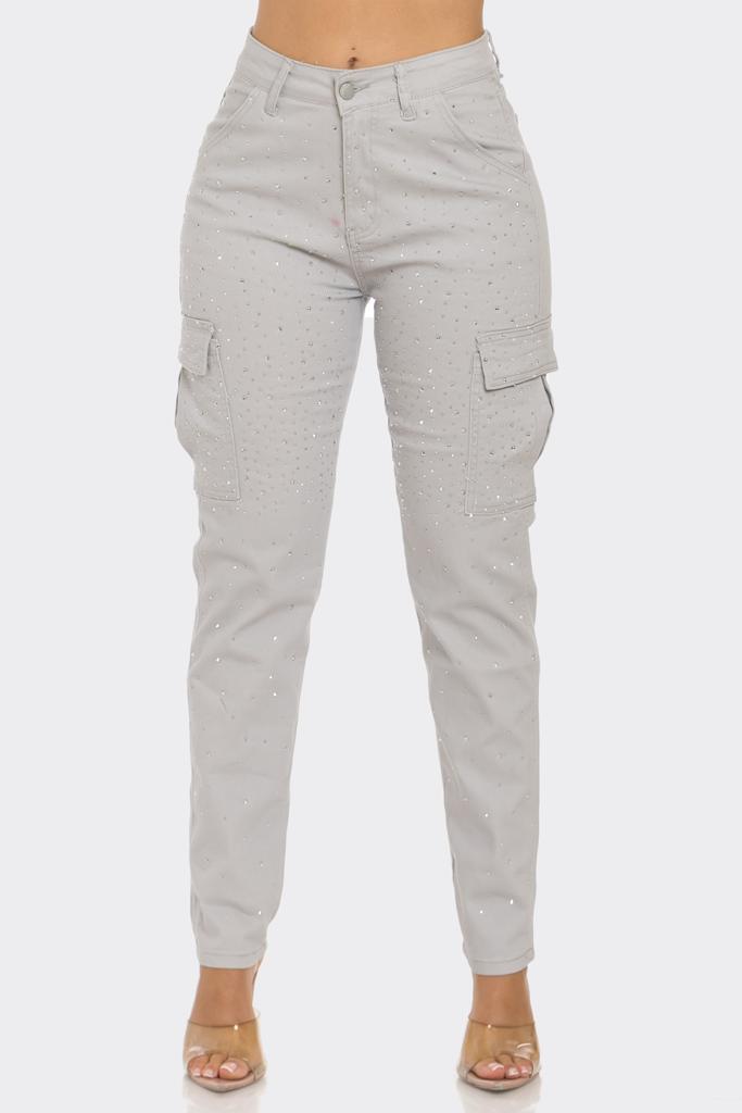 Gray Aurora Jeans